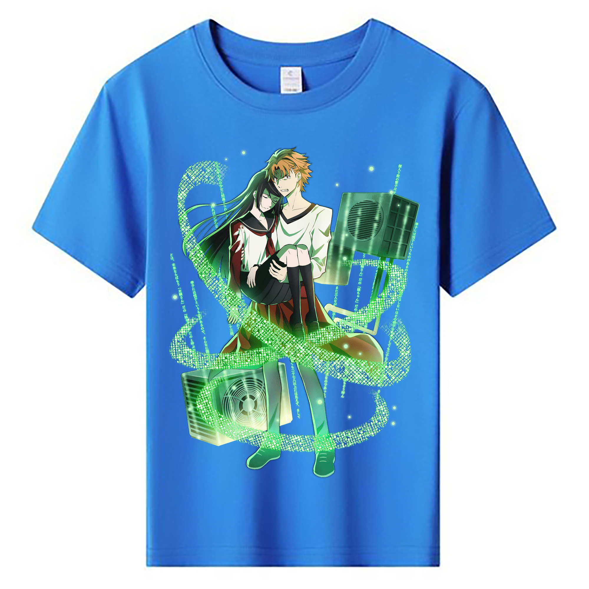 （画像用） 文豪ストレイドッグス Bungo Stray Dogs 綿100％キッズTシャツ（フロントプリント）